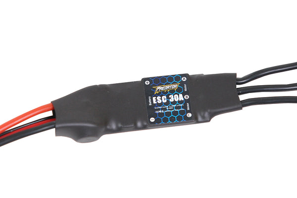 Predator-ESC-30A For 2300mm FOX/ ASK23/ ASW28 2200mm V-Tail