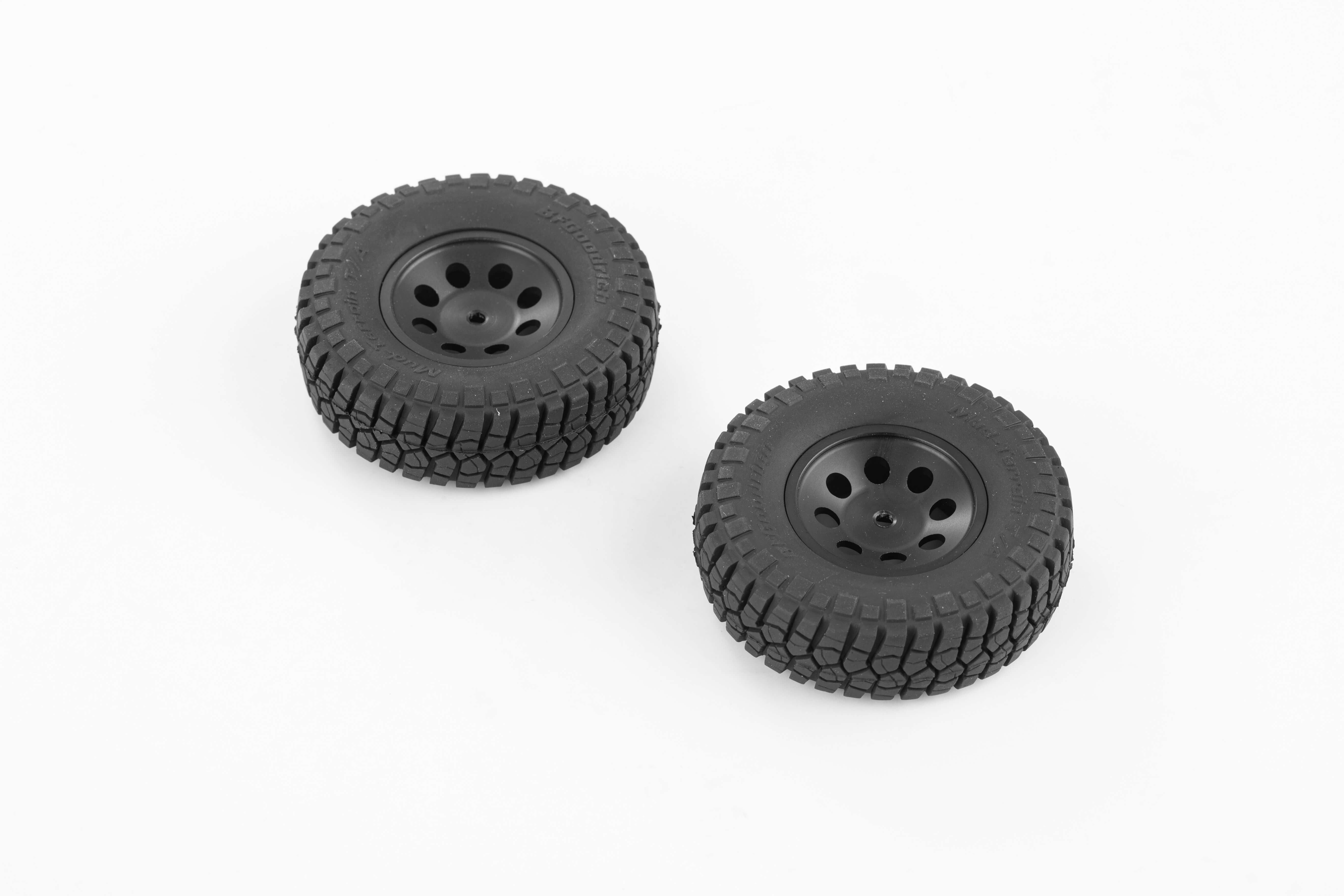 1:24 2.5 INCHES WHEEL WITH ALUMINUM RIM / 1 PAIR