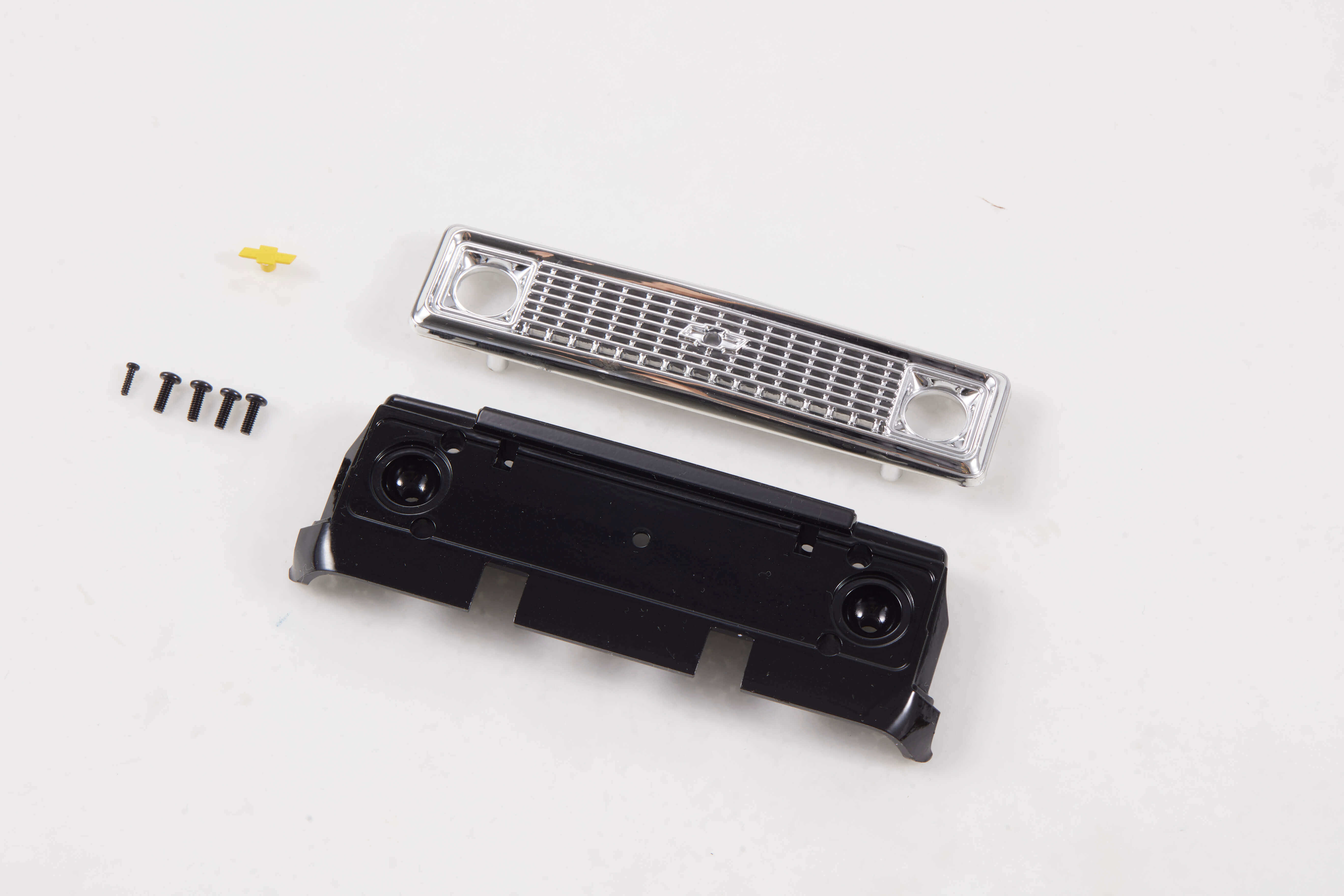 1:24 K5 BLAZER EXHAUSTION PLATE STYLE A (BLACK)