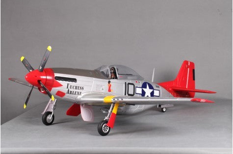 FMS 1400mm P-51D Red Tail V8 PNP with Reflex V2 (Only Shipped to Canada)