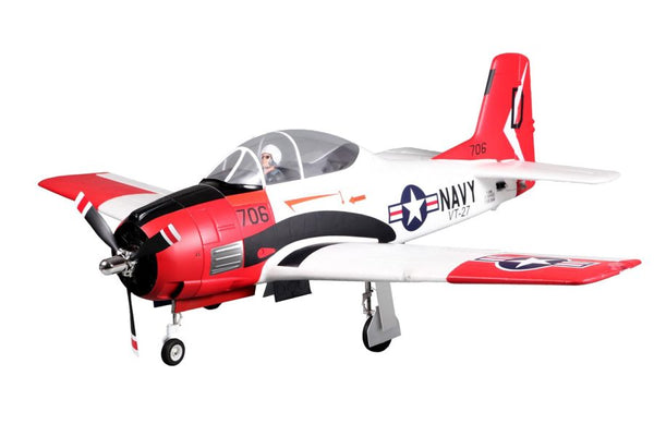 FMS 1400mm T-28D Trojan V4 Red PNP