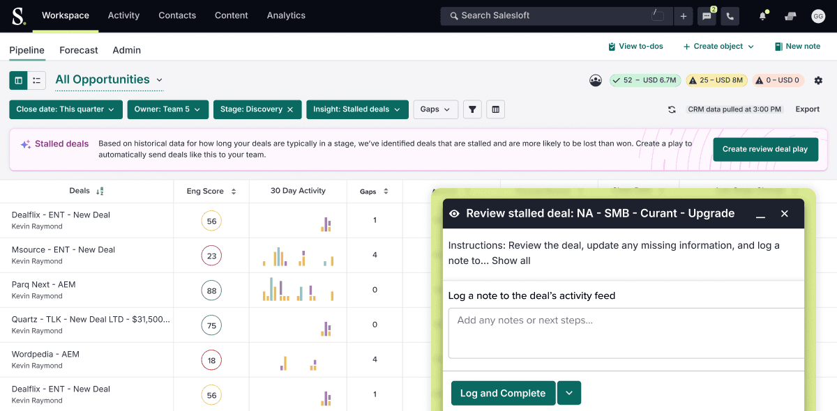 salesloft fall product launch