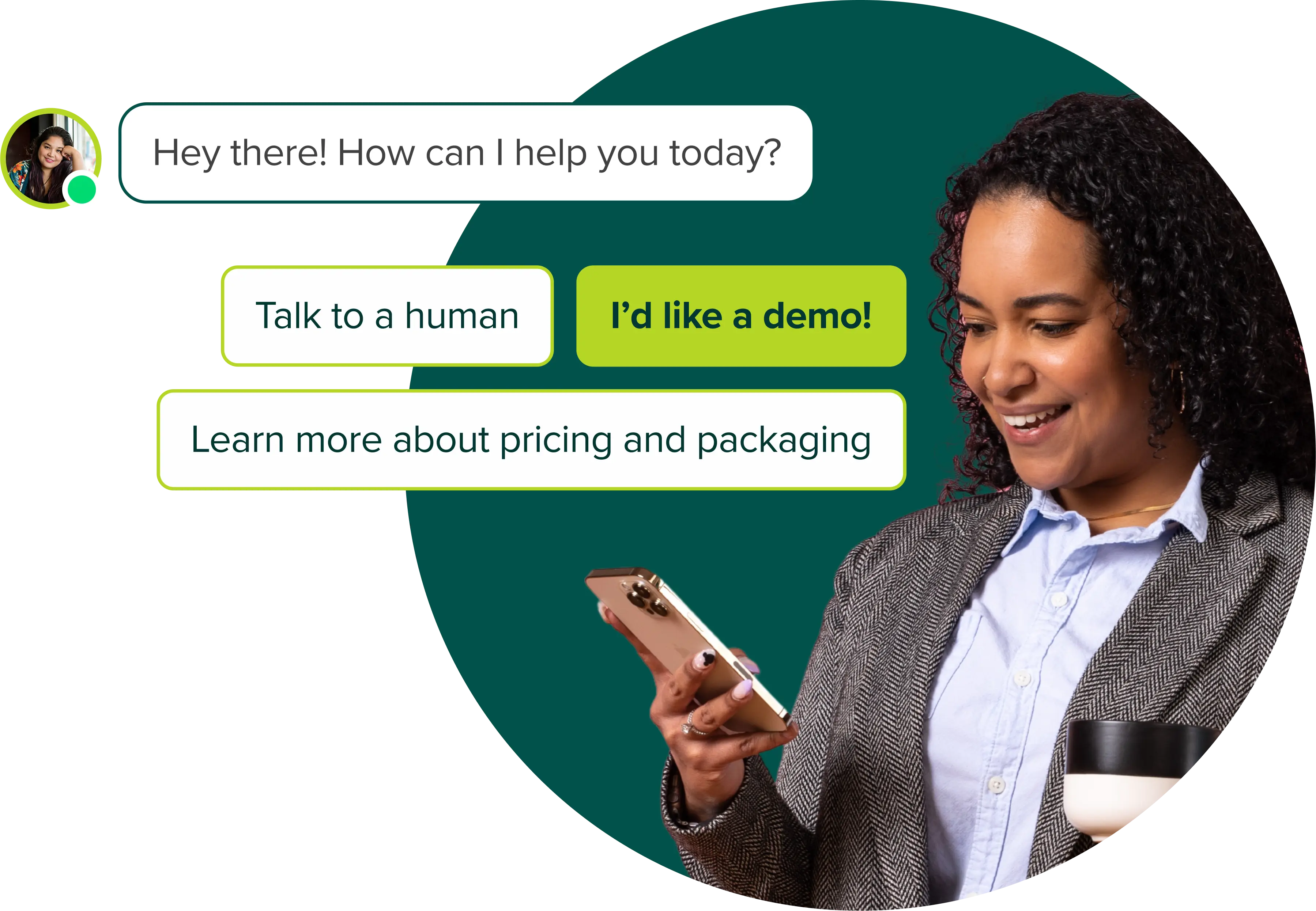 conversational marketing hero